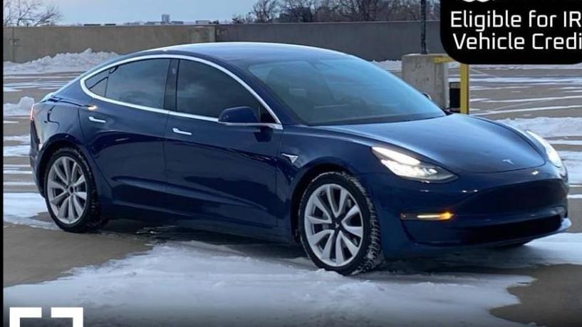 TESLA MODEL 3 2019 5YJ3E1EB1KF437041 image